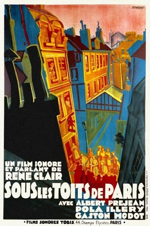 巴黎屋簷下(1930)海報