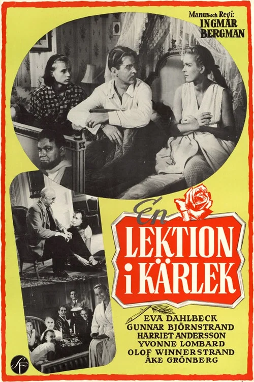 戀愛課程(1954)海報