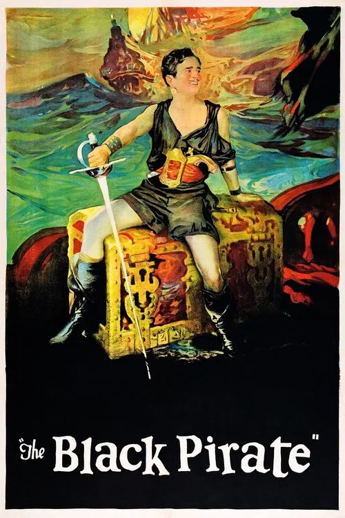 黑海盗(1926)海报