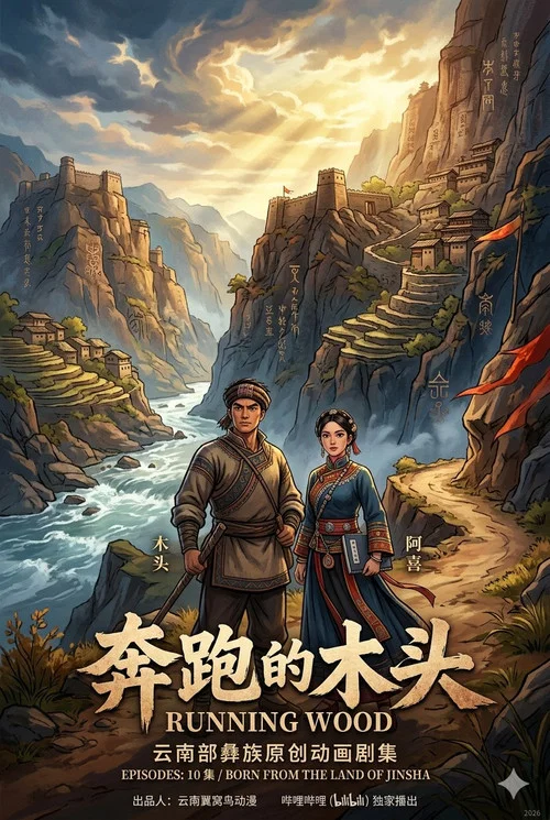 奔跑的木頭(2026)海報