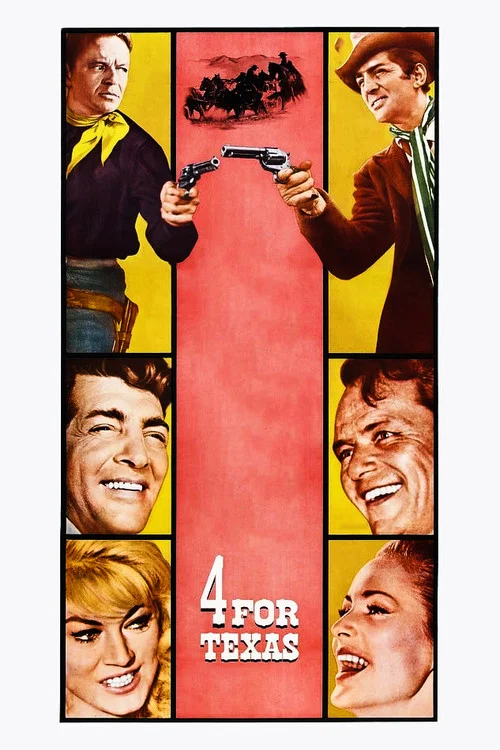 德州四傑(1963)海報