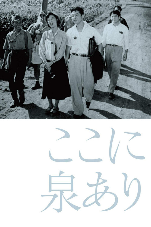 這裡有泉水(1955)海報