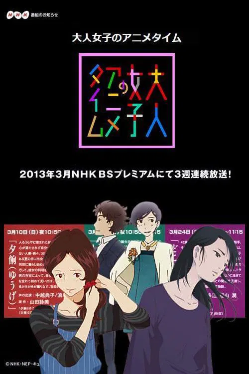 成年女性的動畫時間(2013)海報
