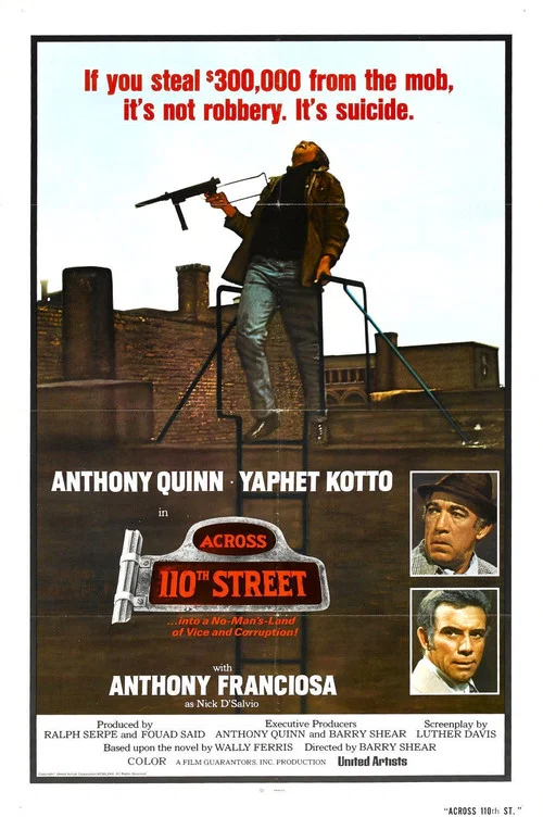血洒110街(1972)海报