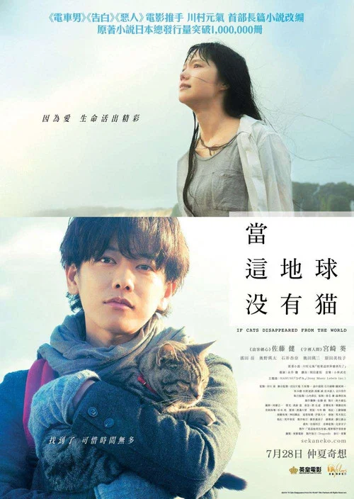 假如貓從世界上消失了(2016)海報
