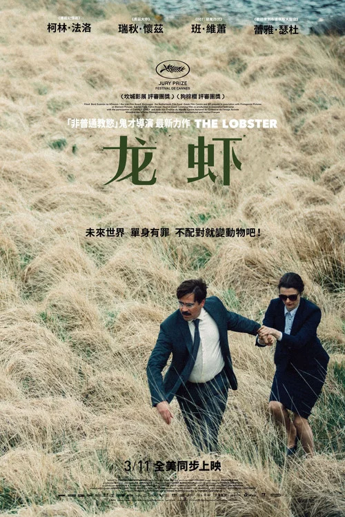 龍蝦(2015)海報
