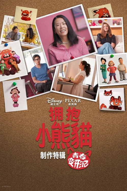 拥抱小熊猫:青春变形记背后的故事(2022)海报