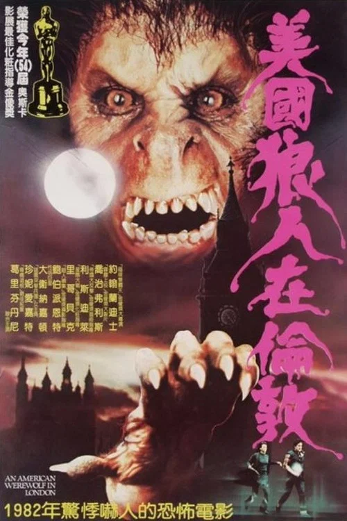 美国狼人在伦敦(1981)海报