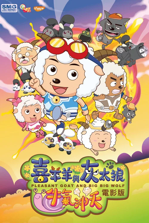 喜羊羊與灰太狼之牛氣沖天(2009)海報