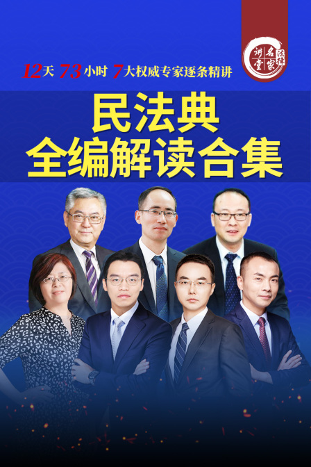民法典全编解读合集(2020)海报