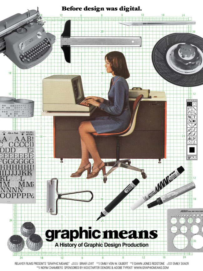 GraphicMeansAHistoryofGraphicDesignProduction(2017)海報