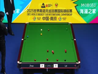 2025斯諾克國際錦標賽32進16 雷佩凡5-6趙心童(朱峰立) 20251104海報