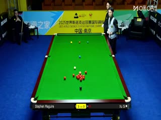 2025斯諾克國際錦標賽64進32 徐思4-6斯蒂芬·馬奎爾 20251103海報