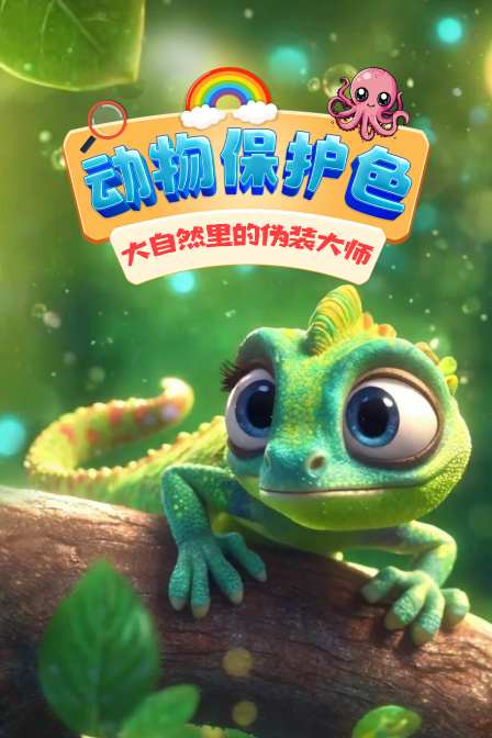 動物保護色:大自然裡的偽裝大師(2024)海報
