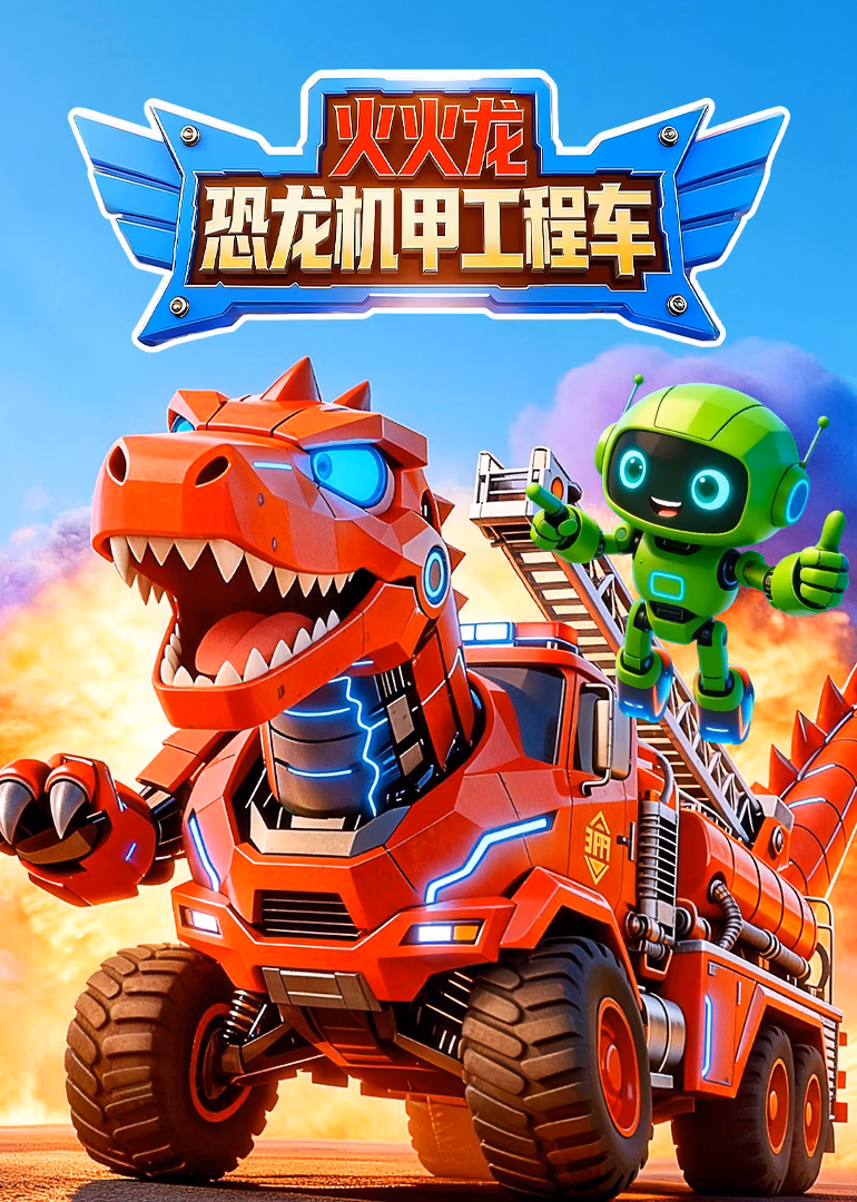 火火龙恐龙机甲工程车(2026)海报