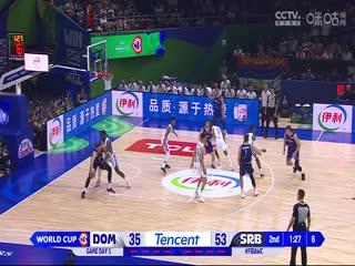 男篮世界杯 多米尼加VS塞尔维亚 20230903(依力)海报