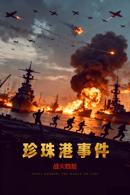 珍珠港事件,战火四起(2025)海报