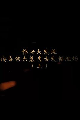 探索發現海昏侯大墓考古發掘現場(2016)海報