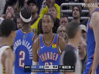 NBA常规赛 雷霆VS步行者 20251024海报