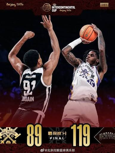 2026國際籃聯洲際盃A組小組賽全場回放:北京控股vs NBA發展聯盟聯隊(2026)海報