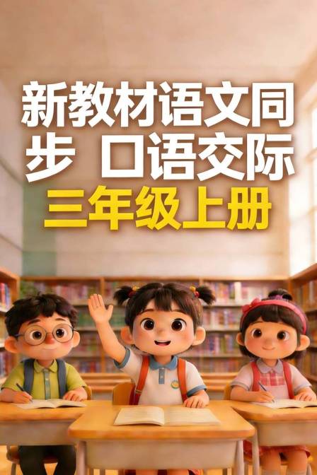 新教材语文同步口语交际三年级上册(2025)海报