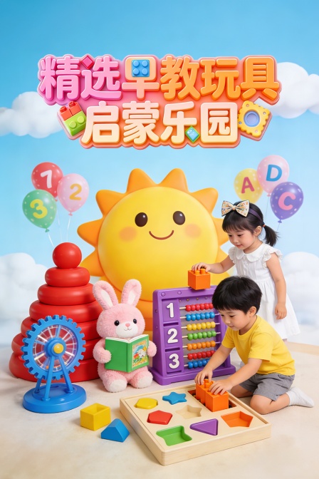 精选早教玩具启蒙乐园(2026)海报