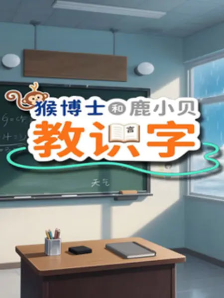 猴博士和鹿小貝教識字​(2025)海報