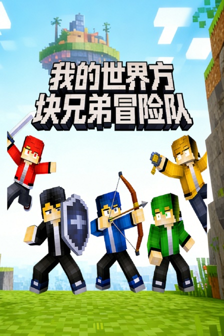 我的世界方塊兄弟冒險隊(2026)海報