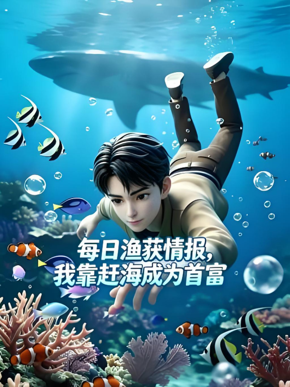 每日渔获情报,我靠赶海成为首富(2026)海报