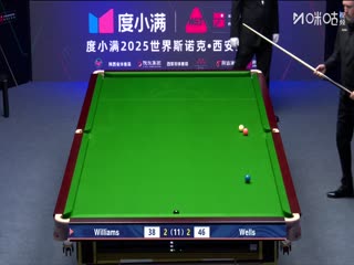 2025斯諾克西安大獎賽半決賽 威廉姆斯6-3丹尼爾-威爾斯(朱蒙) 20251012海報
