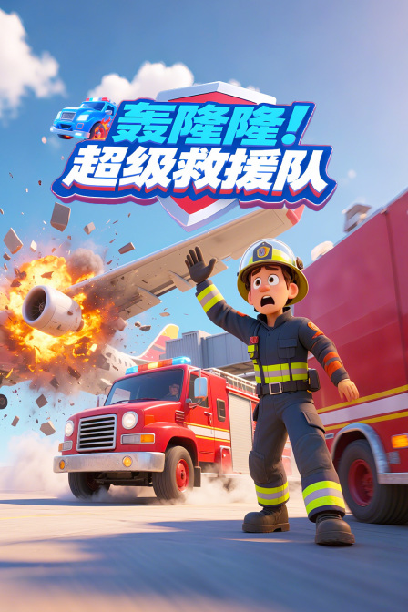 轟隆隆!超級救援隊(2025)海報
