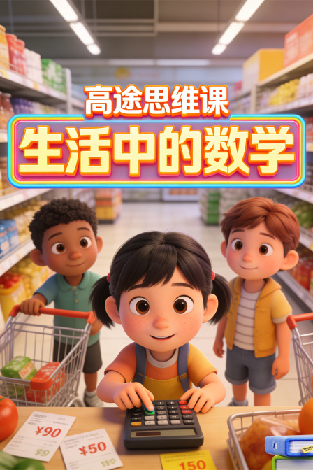 高途思维课 生活中的数学(2026)海报