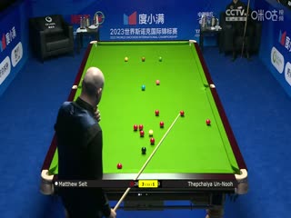 斯諾克天津國錦賽第一輪第二輪 猜亞·烏諾6-5馬修·塞爾特 20231105海報