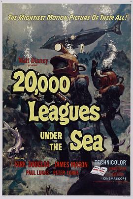 海底兩萬裡1954(1954)海報