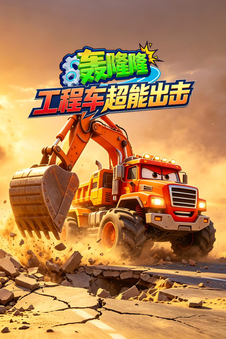 轟隆隆!工程車超能出擊(2026)海報
