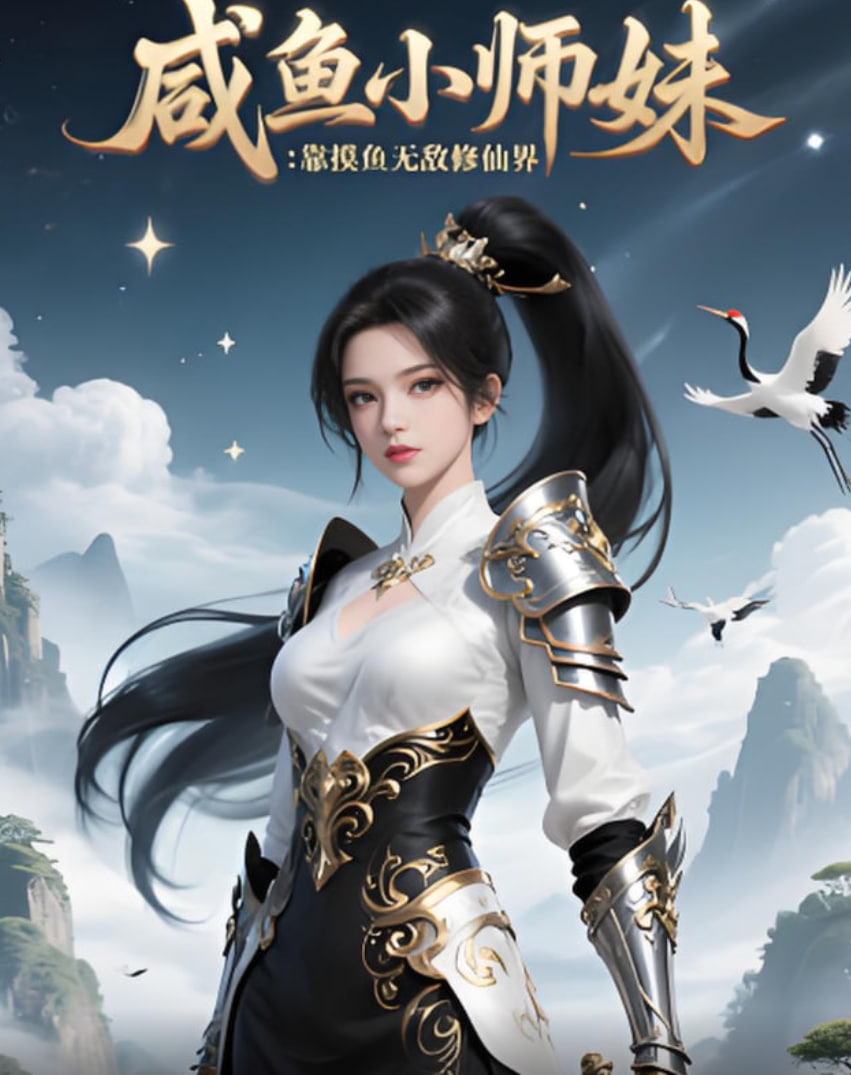 鹹魚小師妹:靠摸魚無敵修仙界 動態漫畫(2025)海報