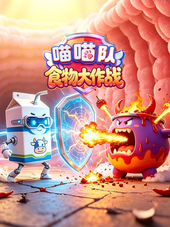 喵喵队:食物大作战(2026)海报
