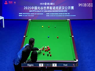 2025斯諾克武漢公開賽16進8 湯姆·福德1-5約翰·希金斯 20250827海報