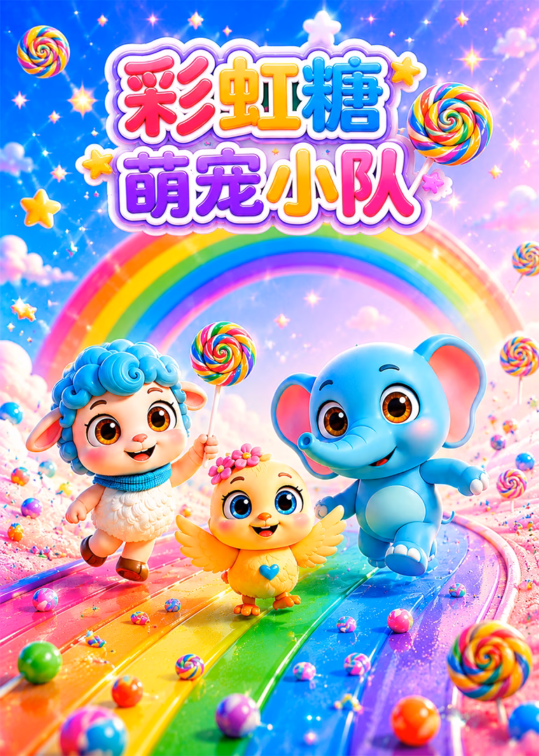 彩虹糖萌宠小队(2026)海报