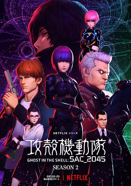 攻壳机动队:SAC_2045第二季(2021)海报