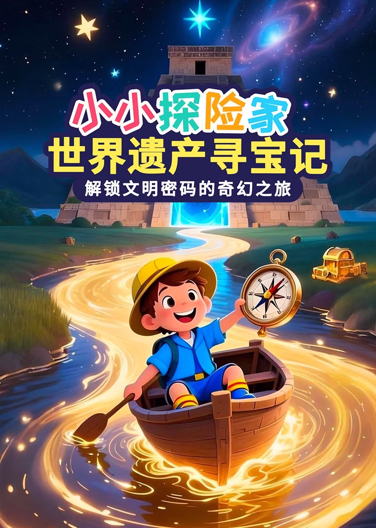 小小探险家:世界遗产寻宝记海报