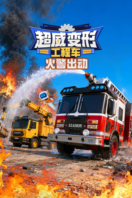 超威变形工程车之火警出动(2026)海报