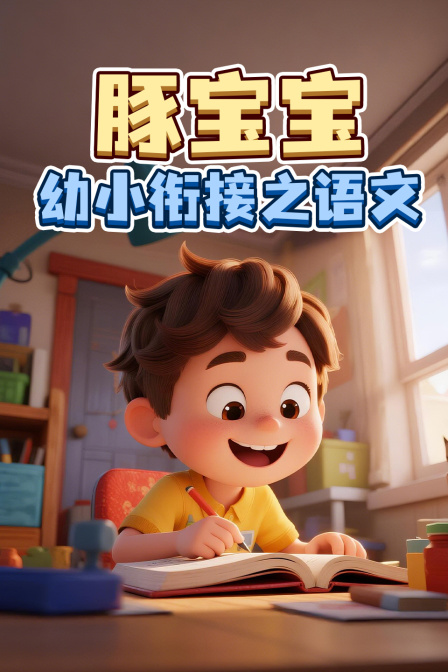 豚寶寶幼小銜接之語文(2026)海報