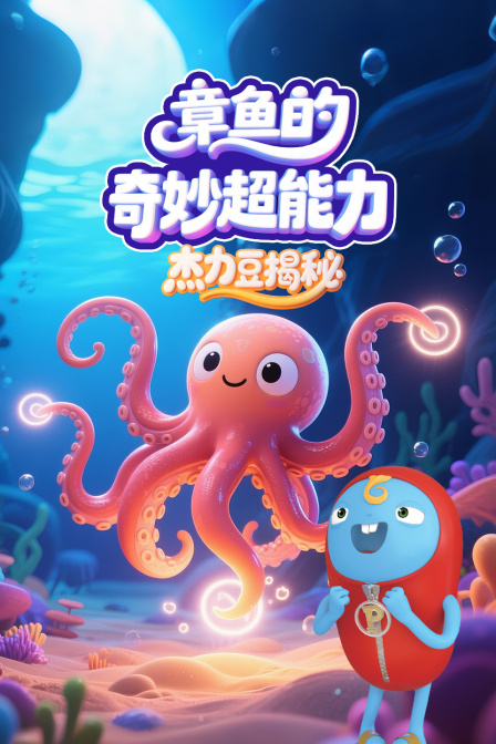 傑力豆揭秘:章魚的奇妙超能力(2025)海報