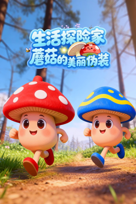 生活探險家:蘑菇的美麗偽裝(2025)海報