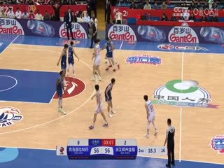 CBA季后赛12进8 青岛国信制药VS浙江稠州金租 20250404海报
