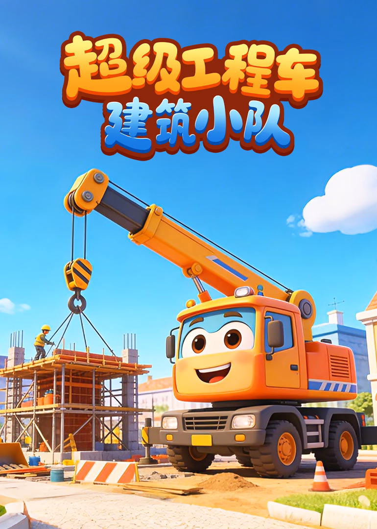 超级工程车建筑小队(2025)海报