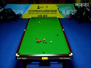 2025斯諾克國際錦標賽16進8 斯科特·唐納森5-6約翰·希金斯 20251105海報