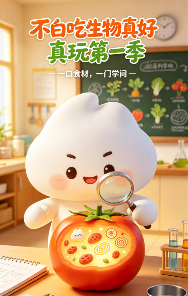不白吃生物真好玩第一季(2026)海报