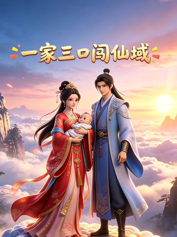 一家三口闖仙域(2026)海報